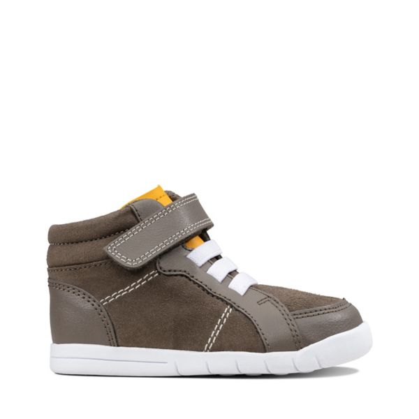 Clarks Boys Emery Beat Toddler Casual Shoes Brown | CA-8961724